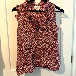 Loft, small, floral, sleeveless top